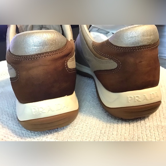 Prada Sneakers Wmns Sz 8 - Picture 7 of 12